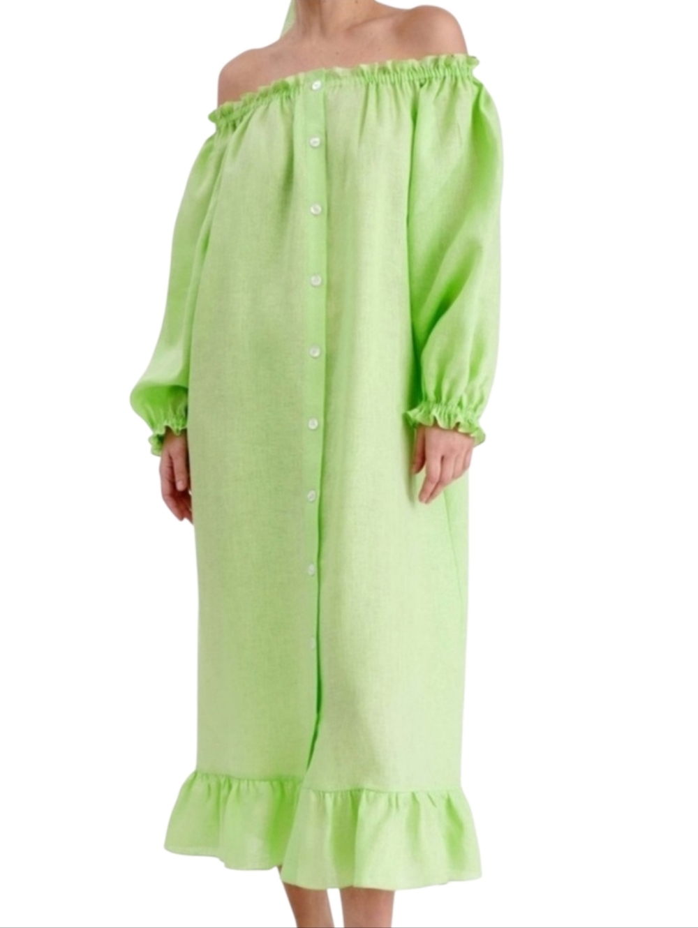 Sleeper Loungewear Linen Dress
